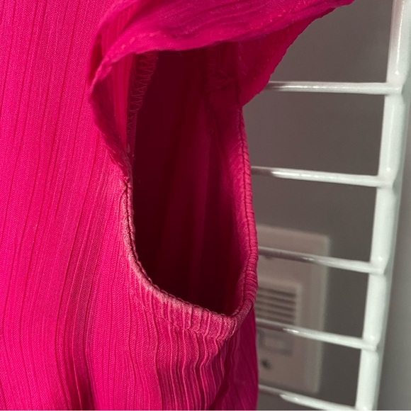 RW&CO Pink Ruffled Dress Small - Picture 10 of 11